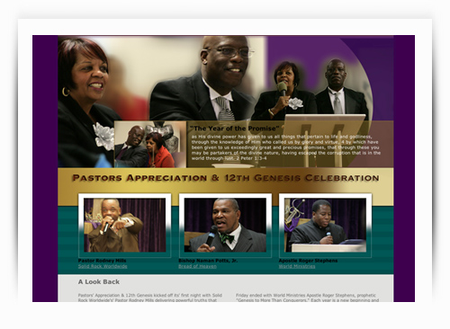 Pastors Appreciation & 12 Genesis
