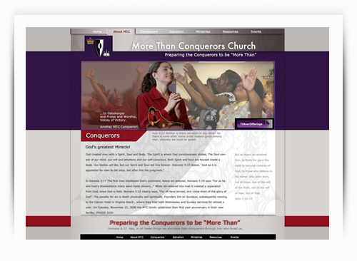 MTC Redesign website